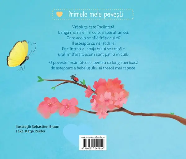 Un fratior pentru vrabiuta – Carte pentru copii