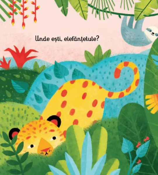 Unde esti, elefantelule? (Usborne) – Carte pentru copii