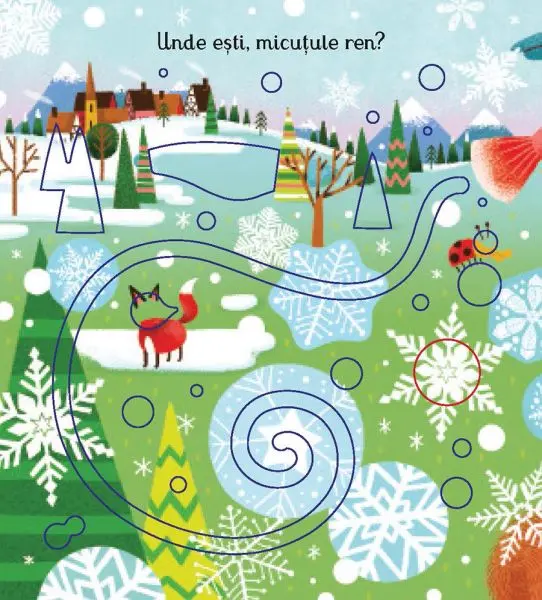 Unde esti, micutule ren? (Usborne) – Carte pentru copii