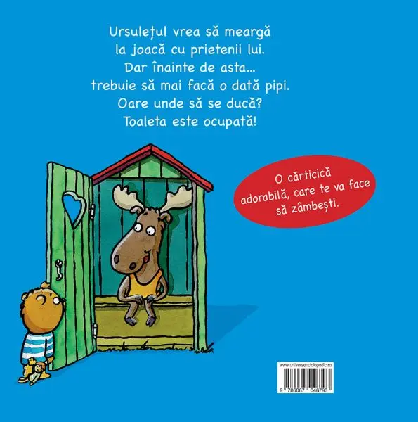 Ups. Ursuletul trebuie sa faca pipi – Carte pentru copii
