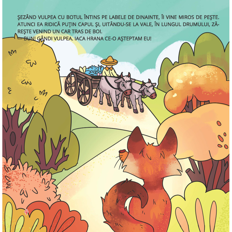 Ursul păcălit de vulpe – Carte pentru copii