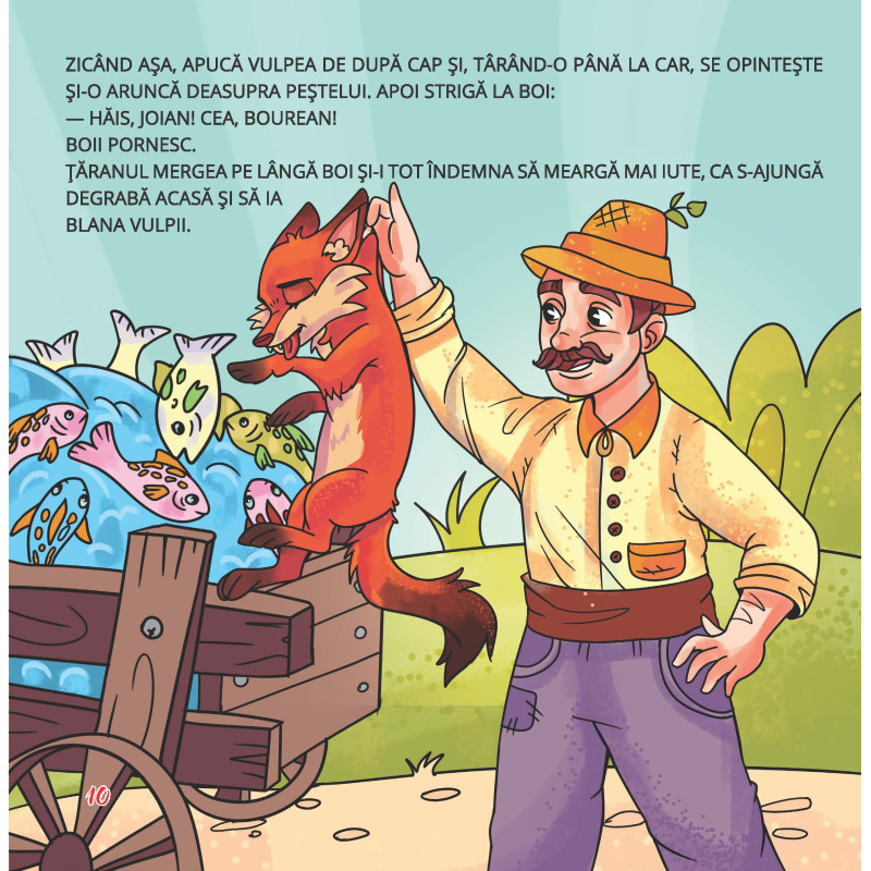 Ursul păcălit de vulpe – Carte pentru copii
