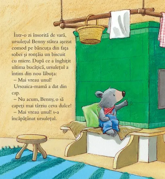 Ursuletul Benny si calatoria in jurul lumii – Carte pentru copii