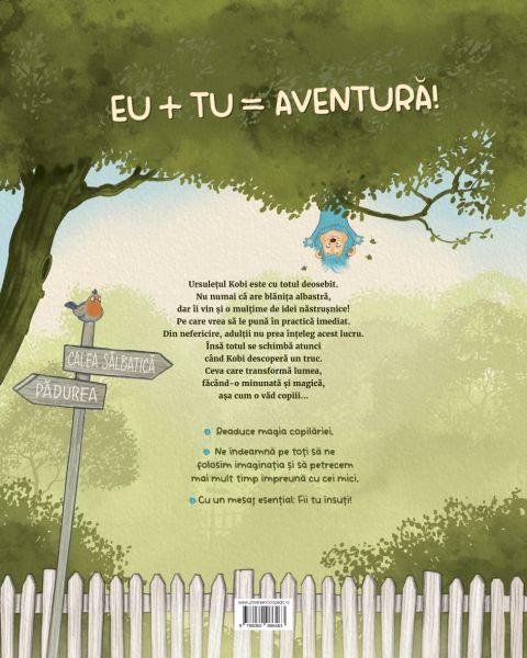 Ursuletul cu idei trasnite – Carte pentru copii