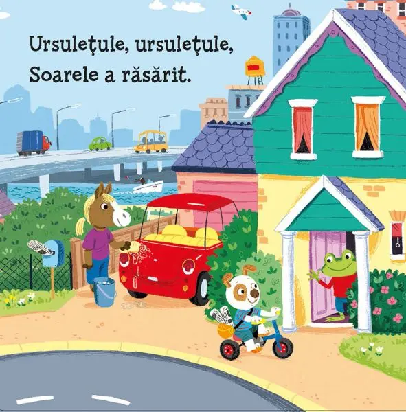 Ursuletul merge la joaca in parc – Carte pentru copii