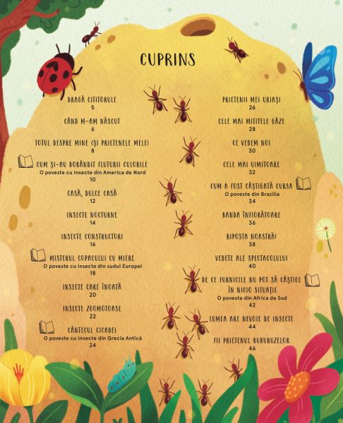 Viata secreta a insectelor – Carte pentru copii