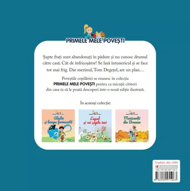 Volumul 11. Primele mele povesti. Tom Degetel – Carte pentru copii