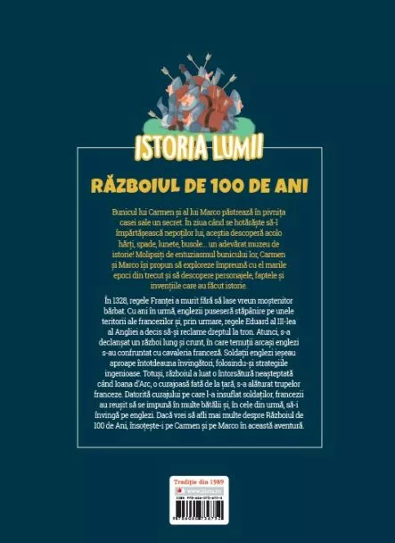 Volumul 22. Istoria lumii. Razboiul de 100 de Ani – Carte pentru copii