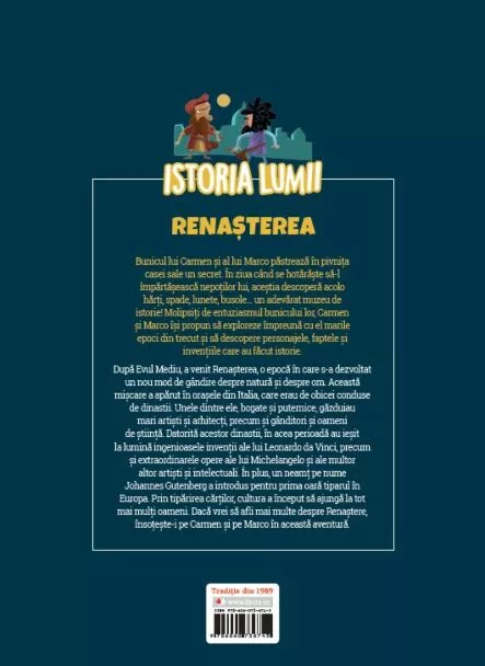 Volumul 23. Istoria lumii. Renasterea – Carte pentru copii