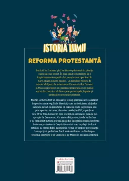 Volumul 28. Istoria lumii. Reforma protestanta – Carte pentru copii