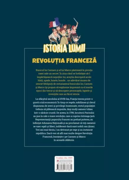 Volumul 35. Istoria lumii. Revolutia Franceza – Carte pentru copii