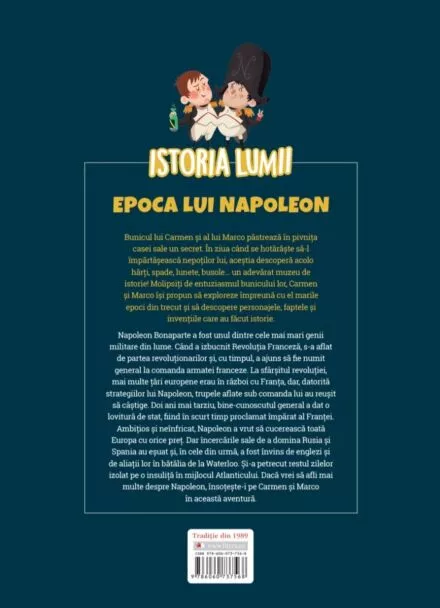 Volumul 37. Istoria lumii. Epoca lui Napoleon – Carte pentru copii