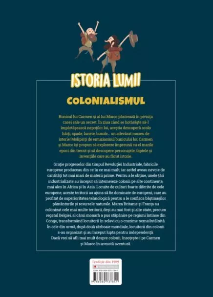 Volumul 38. Istoria lumii. Colonialismul – Carte pentru copii
