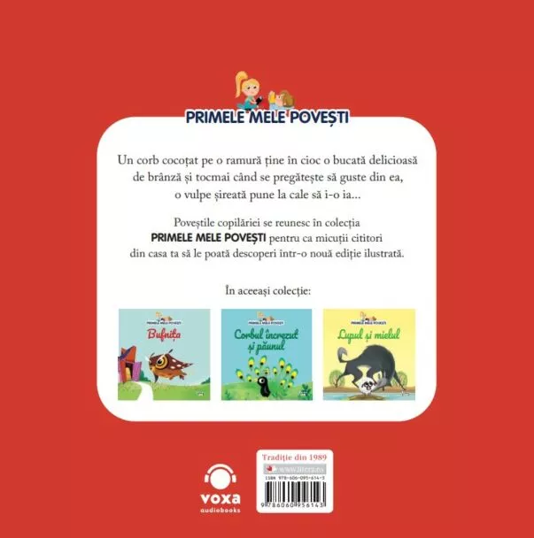 Volumul 73. Primele mele povesti. Corbul si vulpea – Carte pentru copii