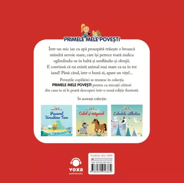 Volumul 85. Primele mele povesti. Broasca si vitelul – Carte pentru copii