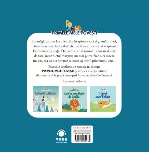 Volumul 87. Primele mele povesti. Calul si magarul – Carte pentru copii