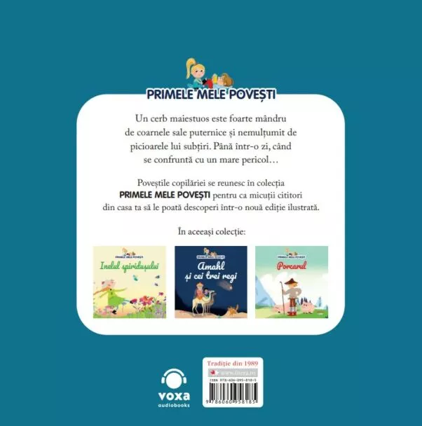 Volumul 91. Primele mele povesti. Un cerb infumurat – Carte pentru copii