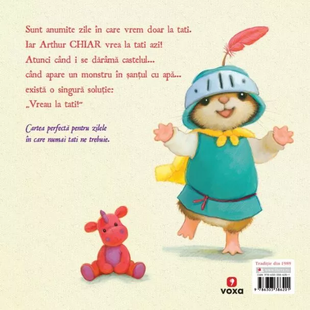 Vreau la tati! – Carte pentru copii