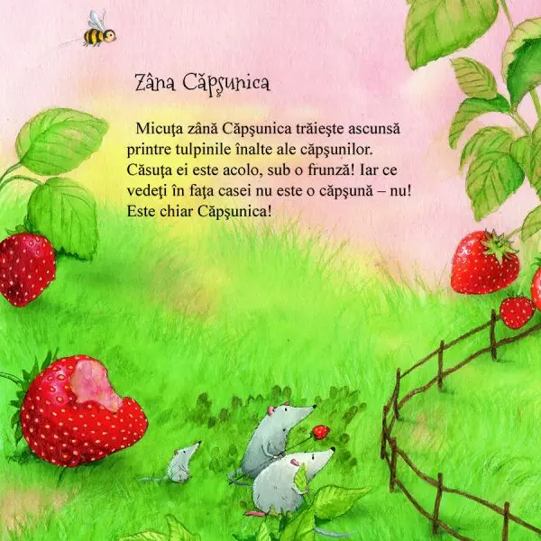 Zana Capsunica. Cea mai iubita zana. – Carte pentru copii