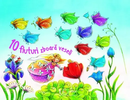 10 fluturi zboara vesel
