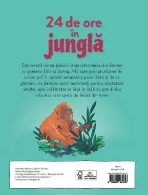 24 de ore in jungla (Usborne) – Carte pentru copii