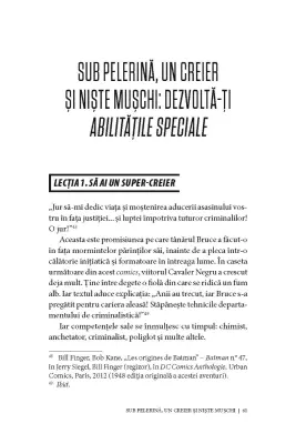 Acţionează şi gândeşte ca BATMAN. Drept, zen, moral, filozof, discret... — Gwendal Fossois