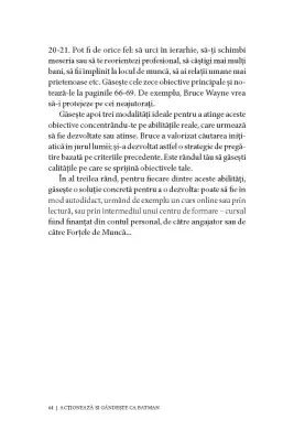 Acţionează şi gândeşte ca BATMAN. Drept, zen, moral, filozof, discret... — Gwendal Fossois