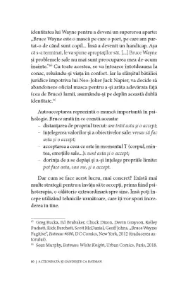 Acţionează şi gândeşte ca BATMAN. Drept, zen, moral, filozof, discret... — Gwendal Fossois