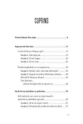 Acţionează şi gândeşte ca BATMAN. Drept, zen, moral, filozof, discret... — Gwendal Fossois