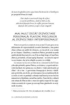 Acţionează şi gândeşte ca PLATON. Înţelept, gânditor, filozof, drept, curajos — Nathanaël Masselot