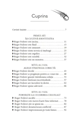 Acționează și gândește ca Roger Federer. Elegant, calm, concentrat, organizat, echilibrat, riguros, simpatic — Mathieu Aeschmann