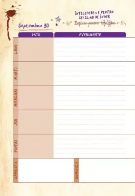 Agenda mea de școală. Descendenții