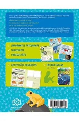 ANIMALELE si lumea lor fascinanta – Carte pentru copii