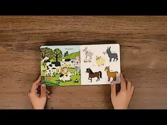 Bebe invata. 100 de cuvinte. La ferma