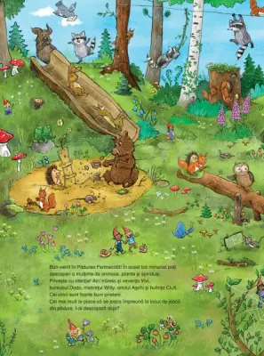 Bun-venit in Padurea Fermecata. Descopera animalele — Diana Kohne