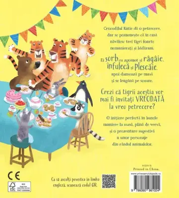Bunele maniere la masă pentru tigri (Usborne)