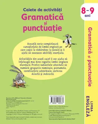 Caiete de activitati. Gramatica si punctuatie 8-9 ani - Limba engleza (Usborne) — Usborne Books