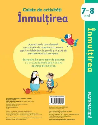 Caiete de activitati. Inmultirea 7-8 ani (Usborne) — Usborne Books