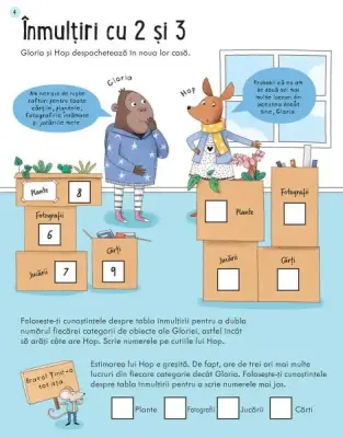 Caiete de activitati. Inmultirea 7-8 ani (Usborne) — Usborne Books