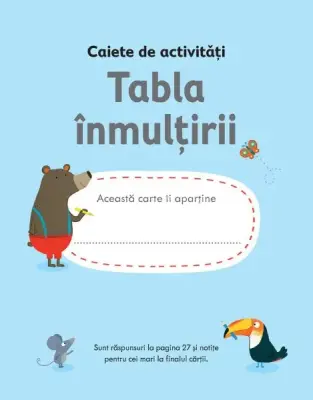 Caiete de activitati. Tabla inmultirii 6-7 ani (Usborne)