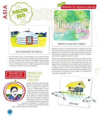 Călătorie ECO în jurul lumii — Text: Dominique Cronier; Ilustrații Marine Tellier, Maguelone du Fou, Anatole Donarier