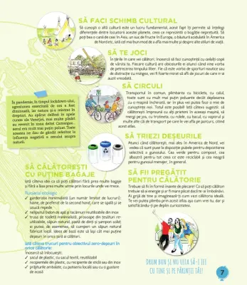 Călătorie ECO în jurul lumii — Text: Dominique Cronier; Ilustrații Marine Tellier, Maguelone du Fou, Anatole Donarier