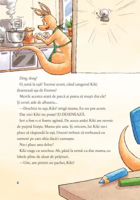 Cangurul Kiki. Uneori cei mici au nevoie de liniste — Katja Reider, Dominik Rupp