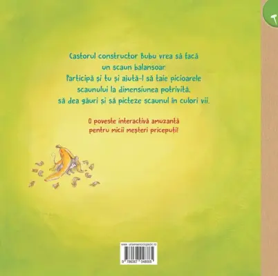 Castorul Bubu construieste un scaun — Nadine Reitz