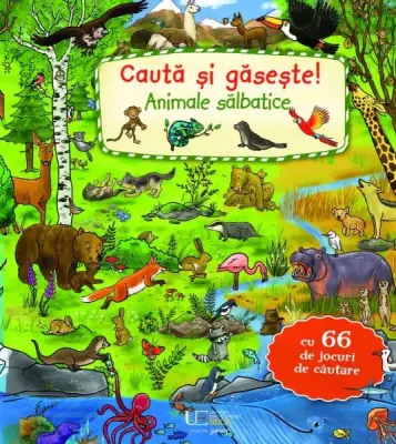 Cauta si gaseste! Animale salbatice – Carte pentru copii
