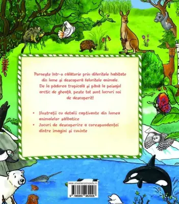 Cauta si gaseste! Animale salbatice – Carte pentru copii
