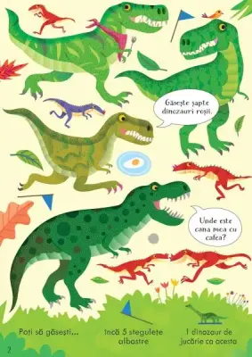 Cauta si gaseste. Dinozaurii (Usborne)