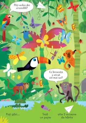 Cauta si gaseste. In jungla (Usborne)