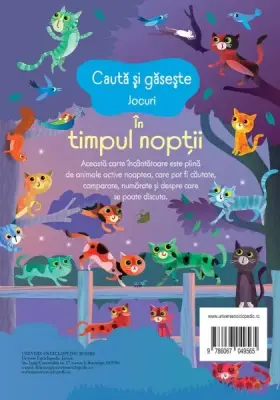 Cauta si gaseste. In timpul noptii(Usborne)