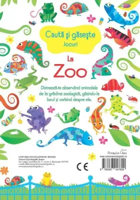 Cauta si gaseste. La Zoo (Usborne)